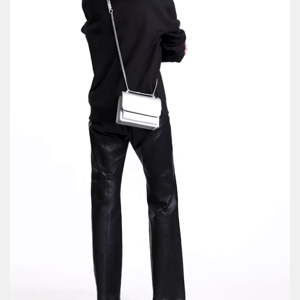Coach Mini Klare Crossbody! Silver/Metallic! - Picture 8 of 16